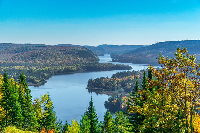 Parc de la Mauricie 1 Lac Wapizagonke Parc national de la Mauricie
