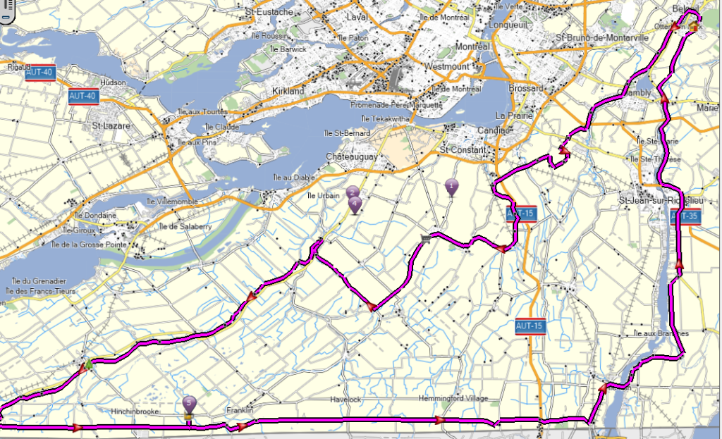 Rockburn route